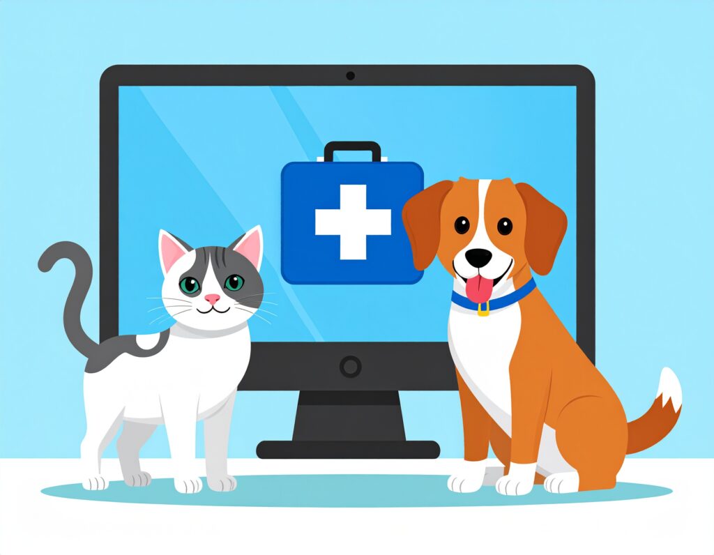 Formation en ligne et en direct aux Premiers Secours Canins et Félins